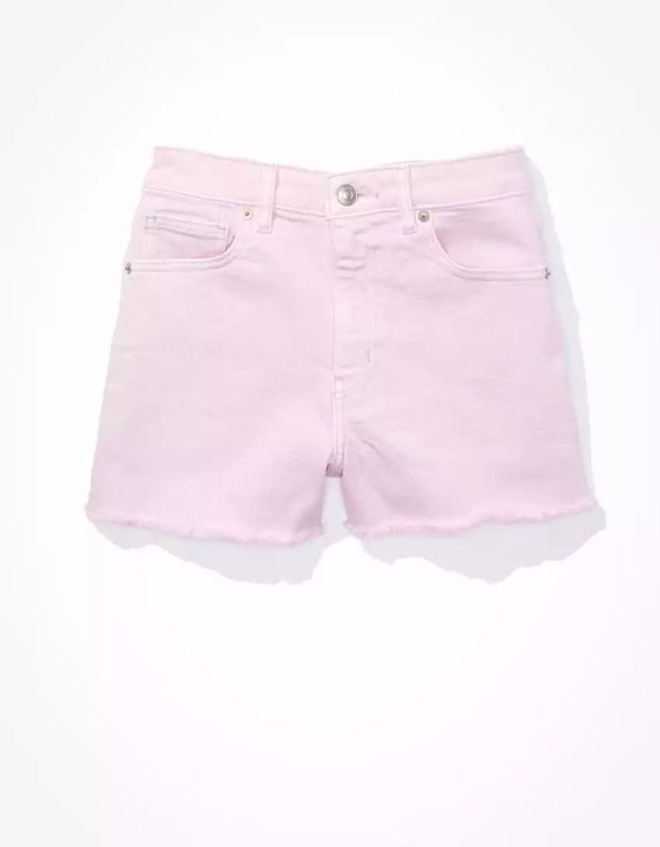 American Eagle AE Stretch Twill Mom GolfShorts Damen Lavendel | TDZJQ4139