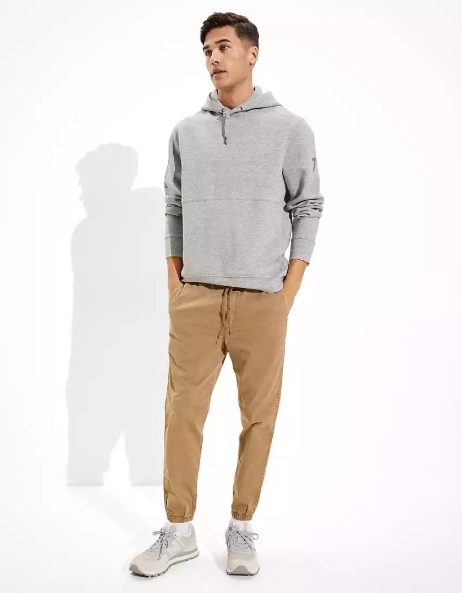 American Eagle AE Trekker Jogger Hose Herren Khaki | DUIEQ2435