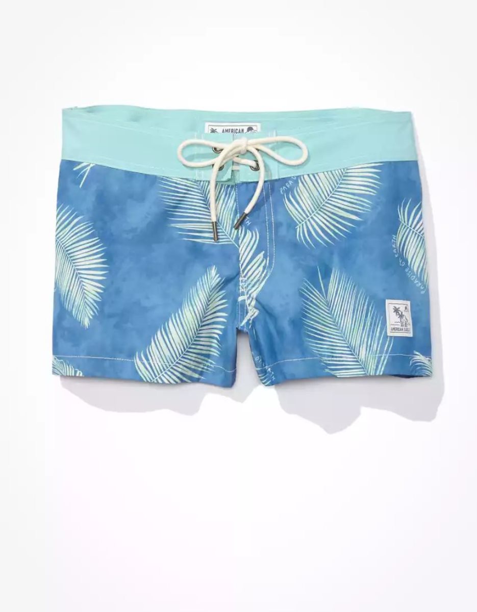 American Eagle AE x Outer Banks Board GolfShorts Damen Blau | NSBPI8576