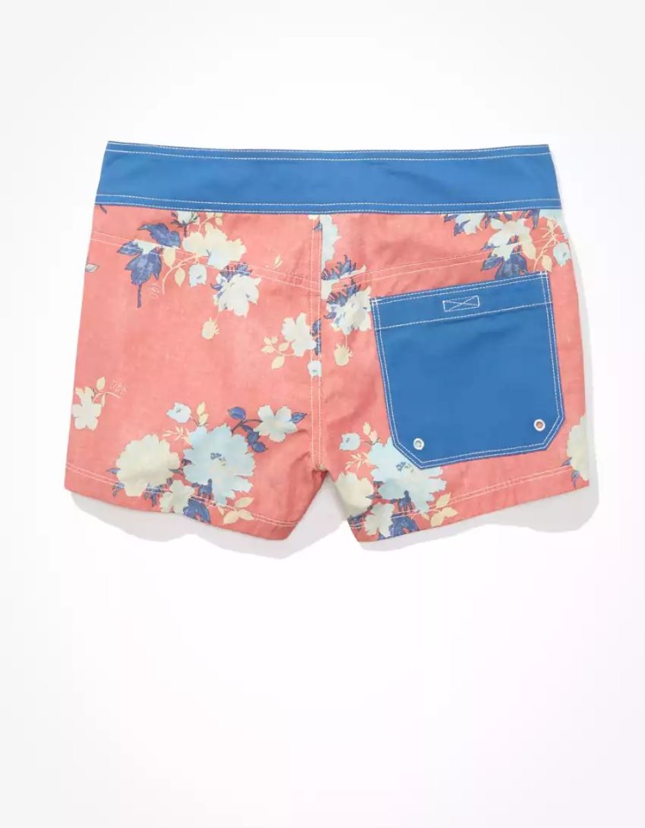 American Eagle AE x Outer Banks Board GolfShorts Damen Rot | OJDMC7301